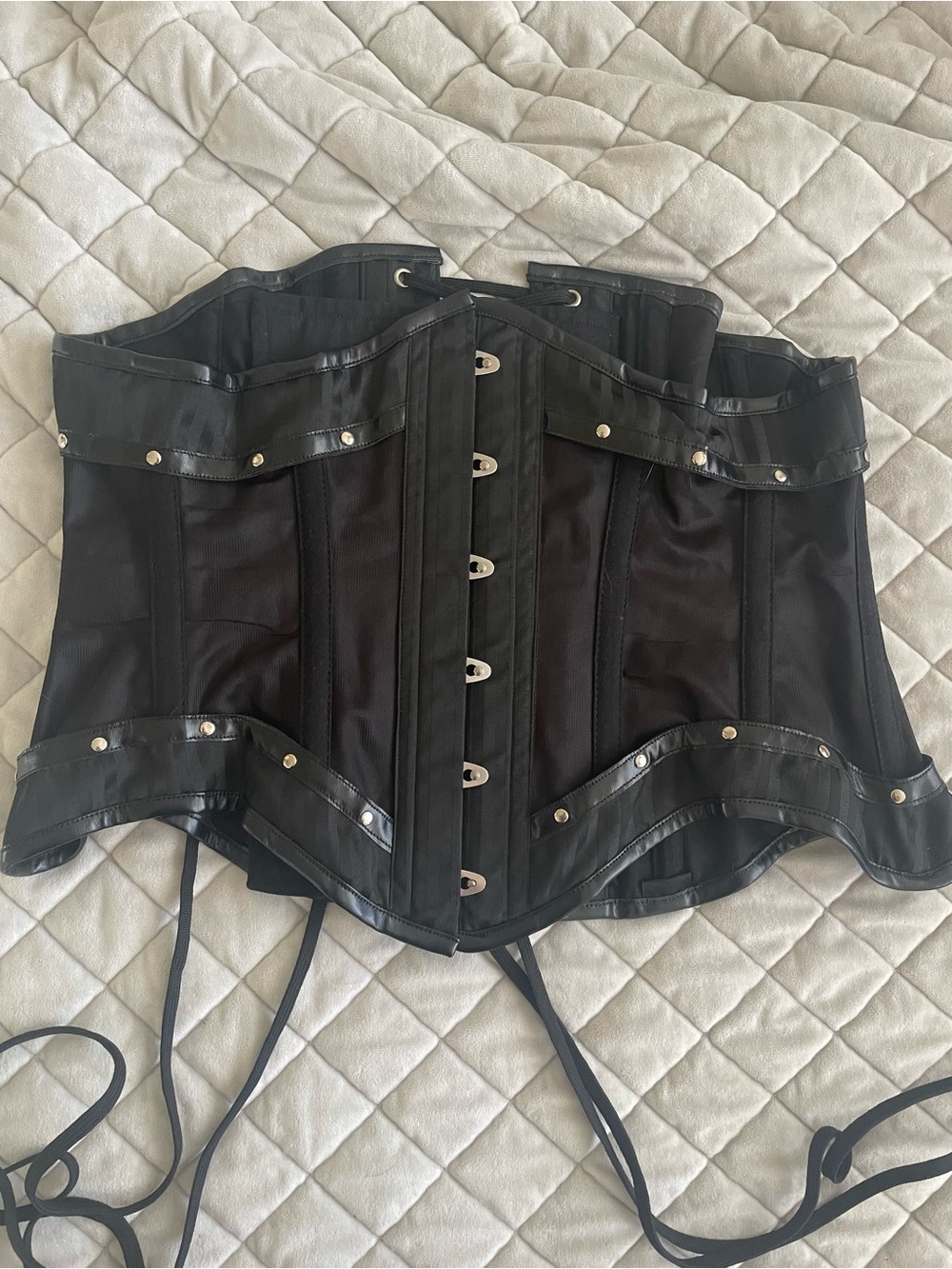 Lace up corset
